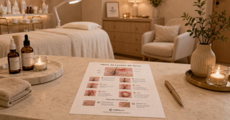 Saiba identificar as lesões de acne: baixe seu infográfico gratuito