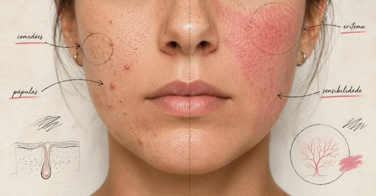 Acne ou rosácea? Você sabe avaliar corretamente?